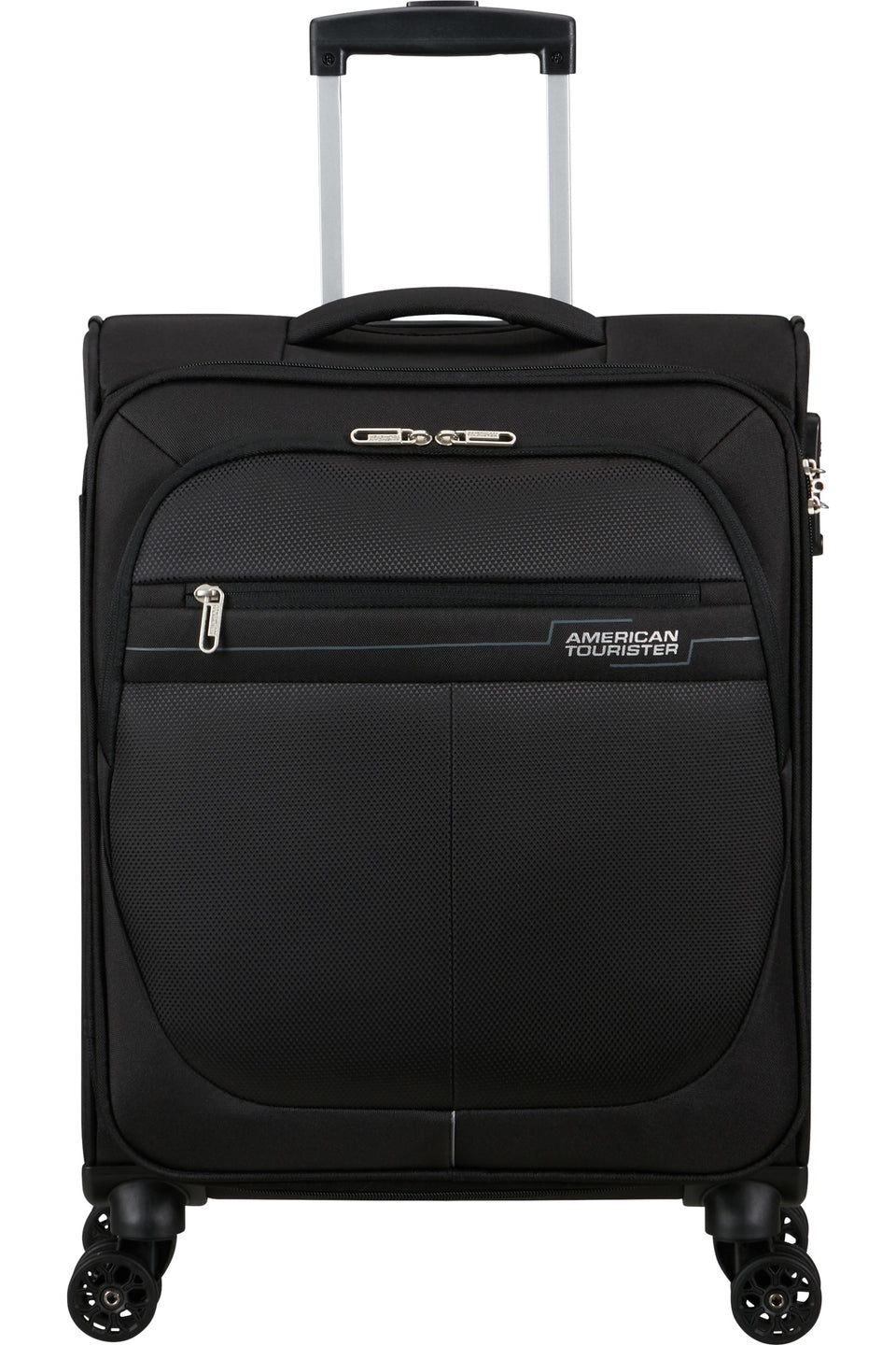 טרולי 55 ס״מ American Tourister Deep Dive – שחור/אפור – תמונת גלריה 1