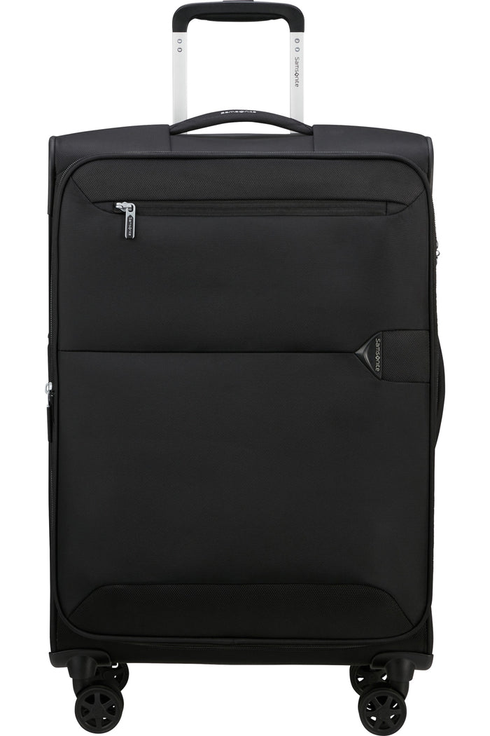 מזוודה 68 ס״מ מתרחבת Samsonite Urbify – שחור – תמונת גלריה 1