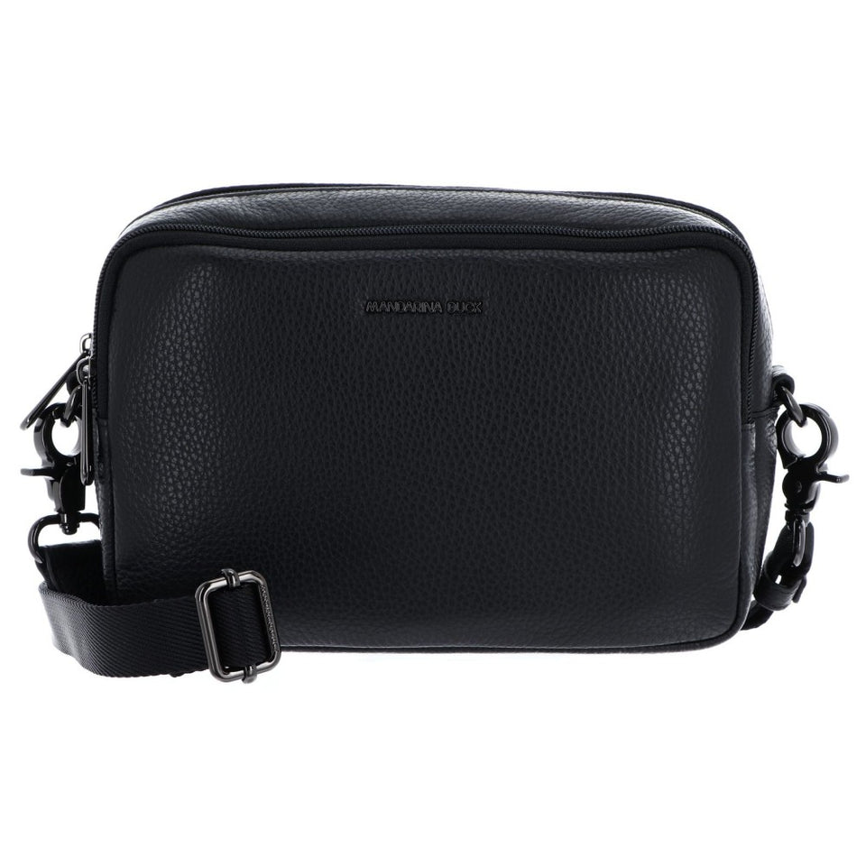 תיק צד Mandarina Duck Mellow Leather FZT11 בצבע שחור | P10FZT11001 | תמונה 1