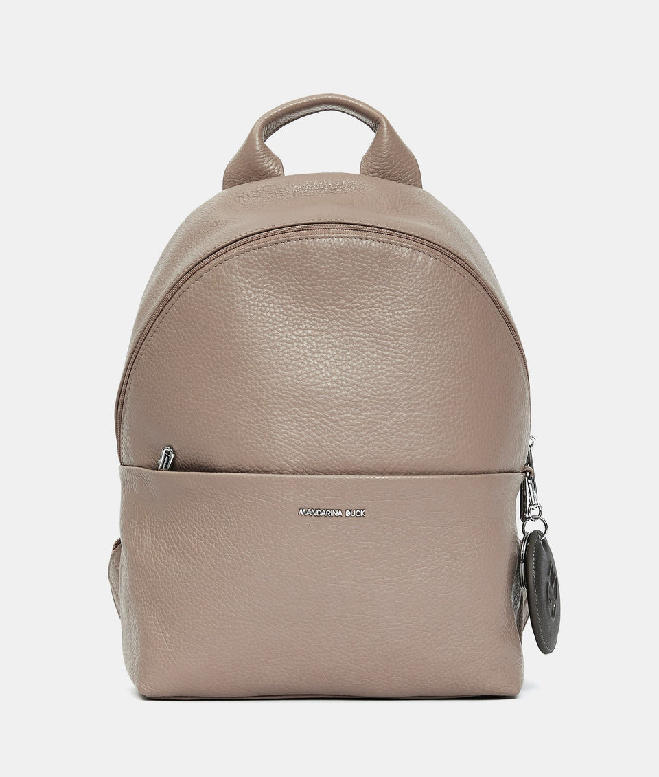 תיק גב Mandarina Duck Mellow Leather FZT46 בצבע טאופ חם | P10FZT46A28 | תמונה 1