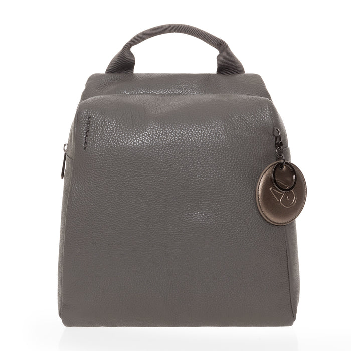 תיק גב Mandarina Duck Mellow Leather FZT66 בצבע אפור | P10FZT6613D | תמונה 1