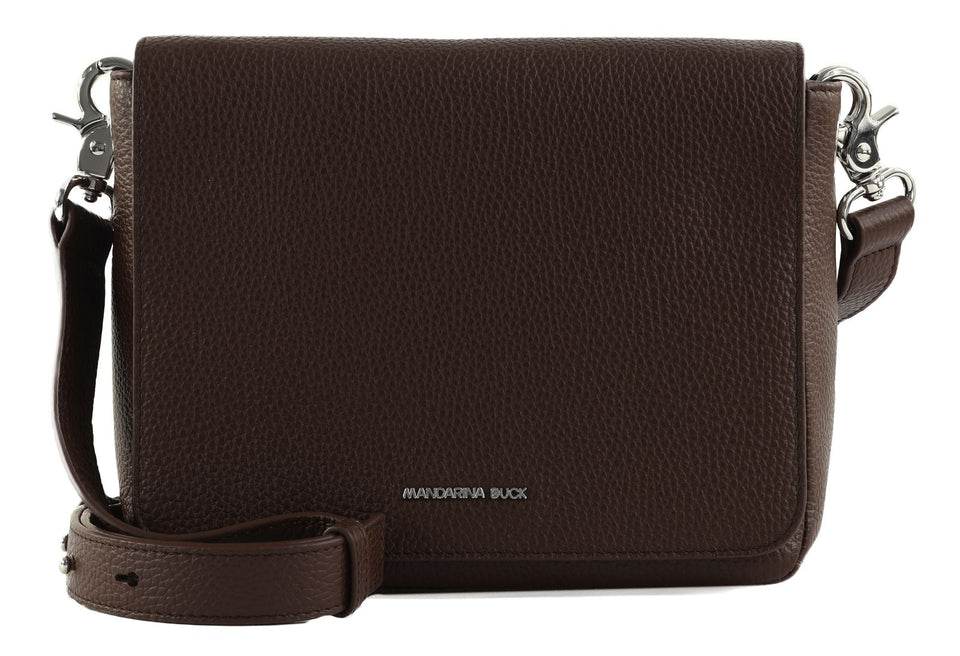 תיק צד Mandarina Duck Mellow Leather FZT69 בצבע Espresso | P10FZT69B01 | תמונה 1