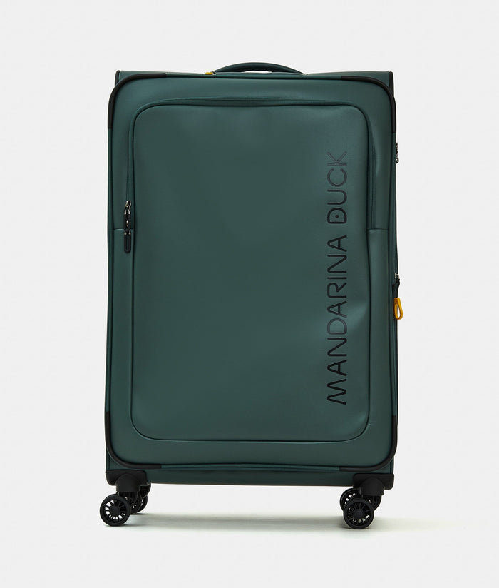 מזוודה גדולה מתרחבת Mandarina Duck Eco Coated OSV04 בצבע ירוק כהה | P10OSV0416Q | תמונה 1