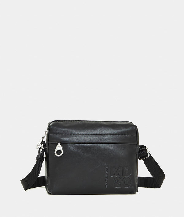 תיק צד Mandarina Duck MD20 Leather TKT34 בצבע שחור | P10TKT34001 | תמונה 1