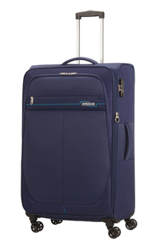 מזוודה גדולה American Tourister Deep Dive – כחול נייבי/כחול – תמונת גלריה 1