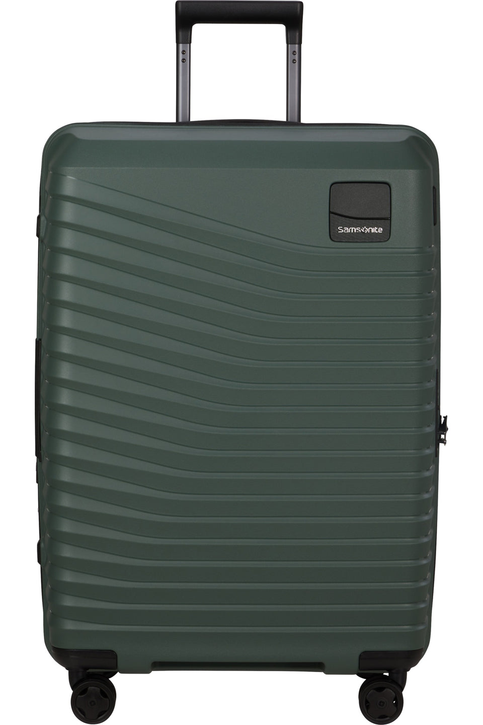 מזוודה 69 ס״מ מתרחבת Samsonite Intuo – ירוק זית – תמונת גלריה 1