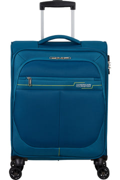 טרולי 55 ס״מ American Tourister Deep Dive – טורקיז/ליים – תמונת גלריה 1