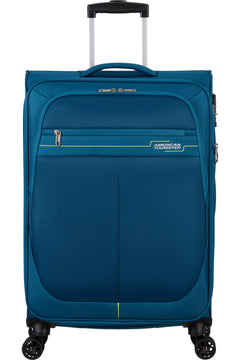 מזוודה בינונית American Tourister Deep Dive – טורקיז/ליים – תמונת גלריה 1
