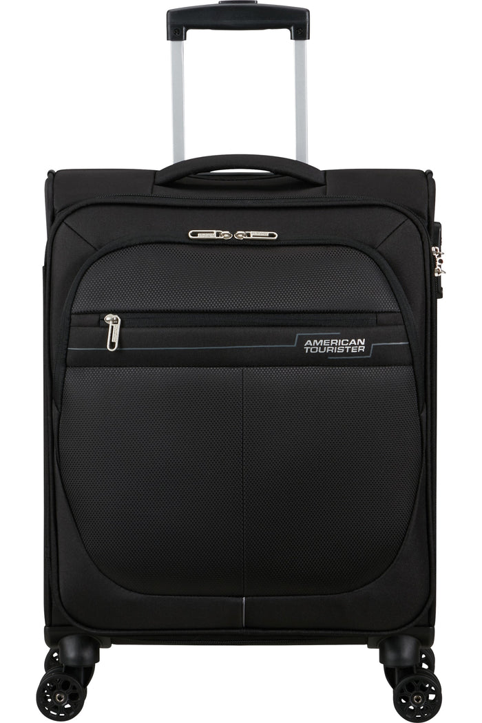 טרולי 55 ס״מ American Tourister Deep Dive – שחור/אפור – תמונת גלריה 1