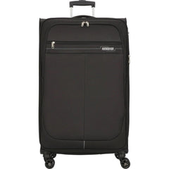 מזוודה גדולה American Tourister Deep Dive – שחור/אפור – תמונת גלריה 1