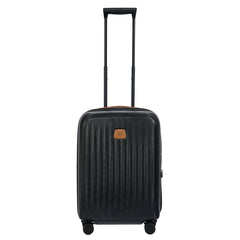 טרולי עלייה למטוס Bric's Taormina 55 ס"מ מתרחב – שחור