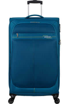 מזוודה גדולה American Tourister Deep Dive – טורקיז/ליים – תמונת גלריה 1
