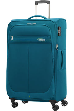 מזוודה גדולה American Tourister Deep Dive – טורקיז/ליים – תמונת גלריה 2