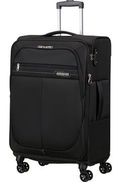 מזוודה בינונית American Tourister Deep Dive – שחור/אפור – תמונת גלריה 2