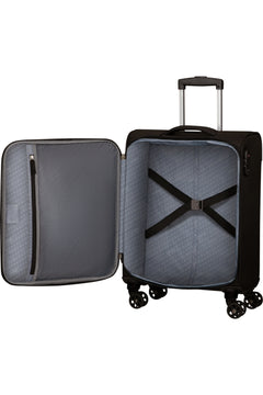 טרולי 55 ס״מ American Tourister Deep Dive – שחור/אפור – תמונת גלריה 3