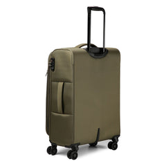 טרולי 55 ס״מ American Tourister Nitestream – זית/כתום – תמונת גלריה 4