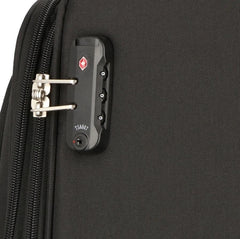 מזוודה גדולה American Tourister Deep Dive – שחור/אפור – תמונת גלריה 4