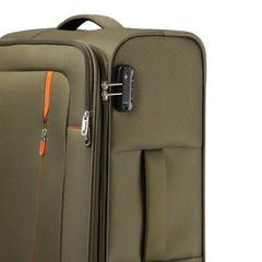 טרולי 55 ס״מ American Tourister Nitestream – זית/כתום – תמונת גלריה 6