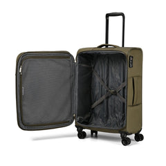 מזוודה 66 ס״מ מתרחבת American Tourister Nitestream – זית/כתום – תמונת גלריה 7