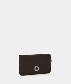 ארנק עור Mandarina Duck Mellow Leather FZP61 בצבע אספרסו | P10FZP61B01 | תמונה 2