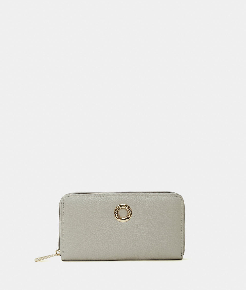 ארנק עור Mandarina Duck Mellow Leather FZP61 בצבע Cocoon | P10FZP61B09 | תמונה 1