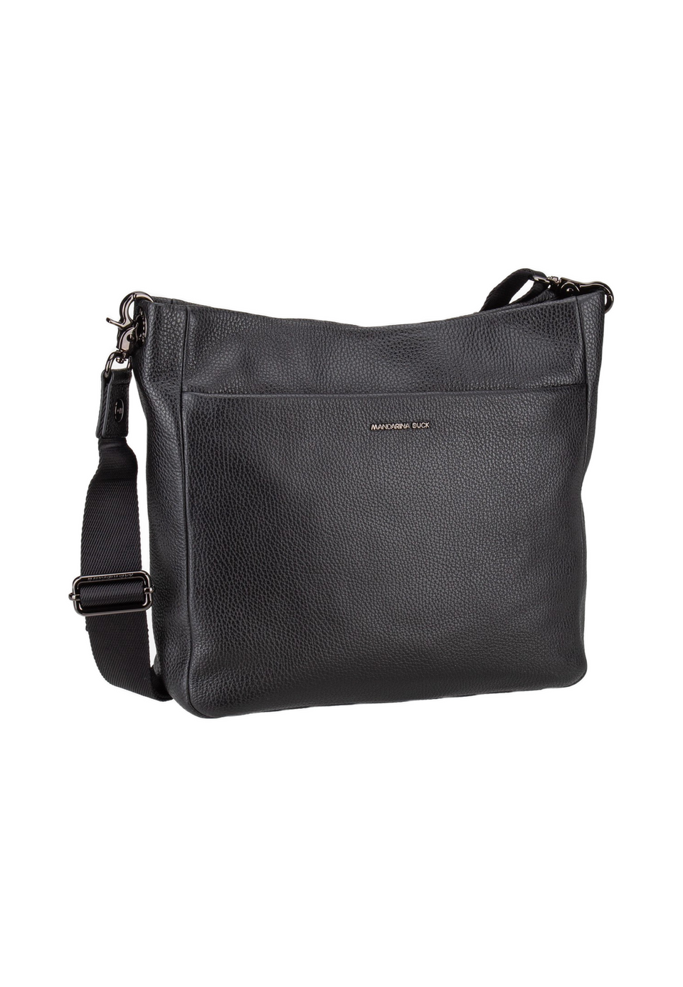 תיק צד Mandarina Duck Mellow Leather FZT04 בצבע שחור | P10FZT04001 | תמונה 1