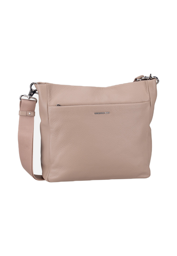 תיק צד Mandarina Duck Mellow Leather FZT04 בצבע Warm Taupe