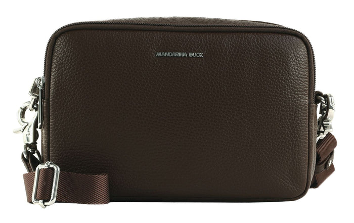 תיק צד Mandarina Duck Mellow Leather FZT11 בצבע Espresso | P10FZT11B01 | תמונה 1