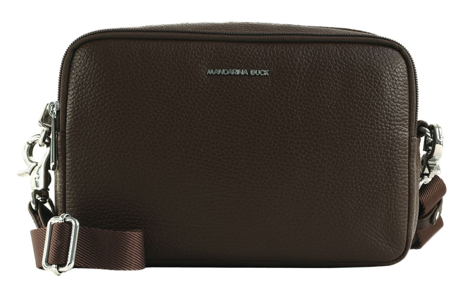 תיק צד Mandarina Duck Mellow Leather FZT11 בצבע Espresso | P10FZT11B01 | תמונה 1