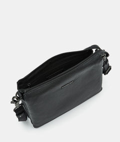תיק צד Mandarina Duck Mellow Leather FZT12 בצבע שחור | P10FZT12001 | תמונה 5