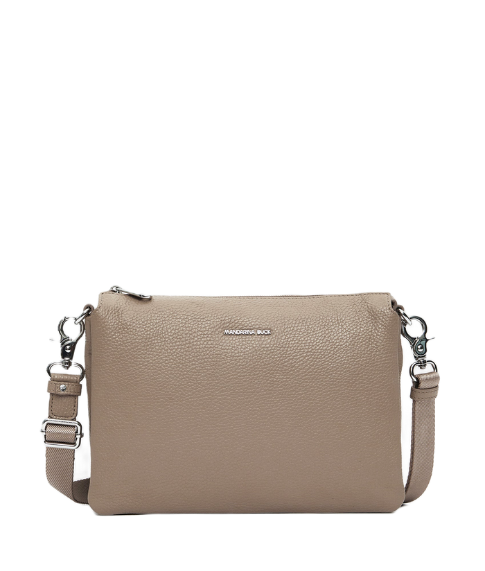 תיק צד Mandarina Duck Mellow Leather FZT12 בצבע טאופ חם | P10FZT12A28 | תמונה 1