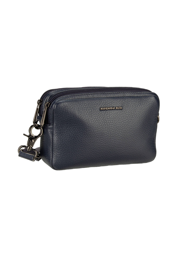 תיק צד Mandarina Duck Mellow Leather FZT13 בצבע כחול כהה