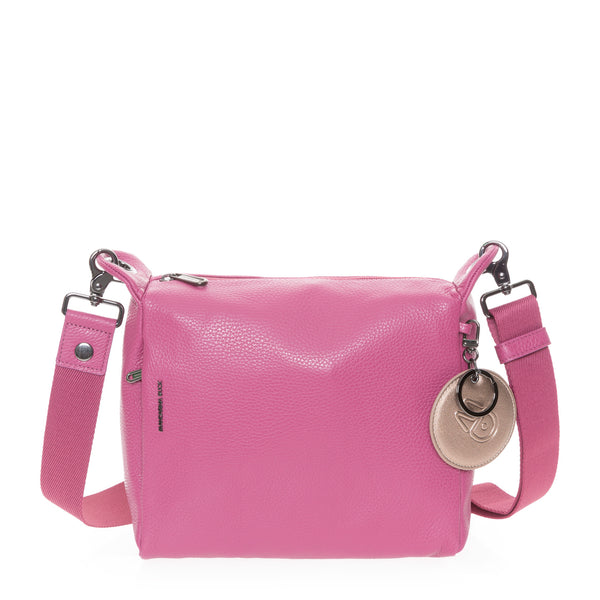 תיק צד Mandarina Duck Mellow Leather FZT52 בצבע ורוד סגלגל