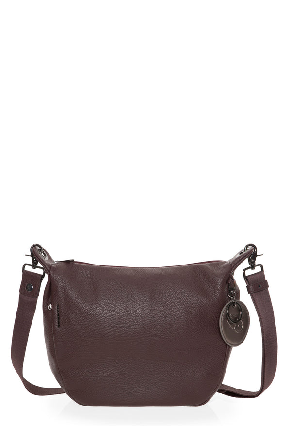 תיק צד Mandarina Duck Mellow Leather FZT59 בצבע חום כהה