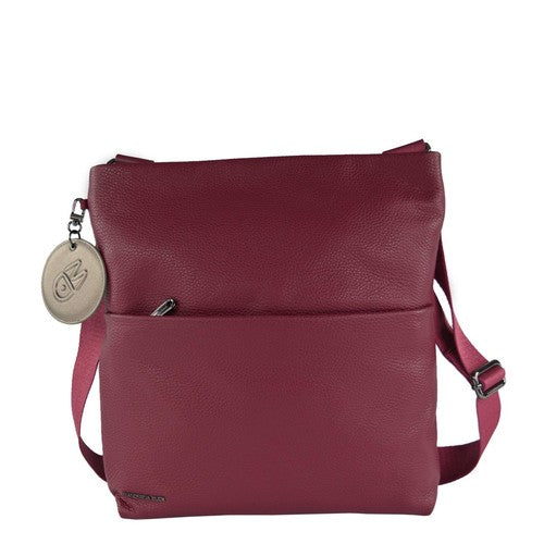 תיק צד Mandarina Duck Mellow Leather FZT68 בצבע Red Plum | P10FZT6822T | תמונה 1