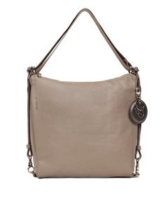 תיק כתף וגב Mandarina Duck Mellow Leather FZT72 בצבע טאופ חם | P10FZT72A28 | תמונה 1