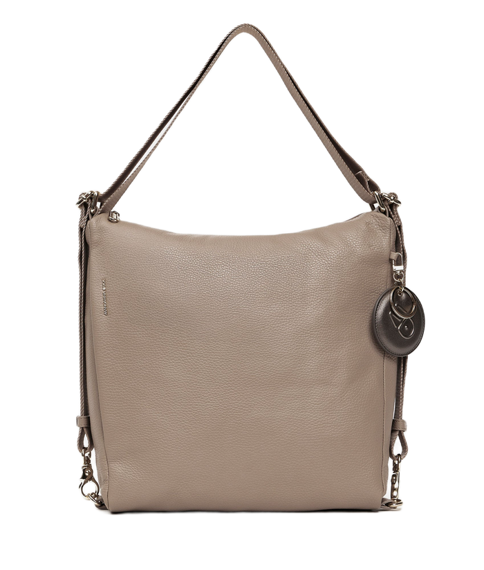 תיק כתף וגב Mandarina Duck Mellow Leather FZT72 בצבע טאופ חם | P10FZT72A28 | תמונה 1
