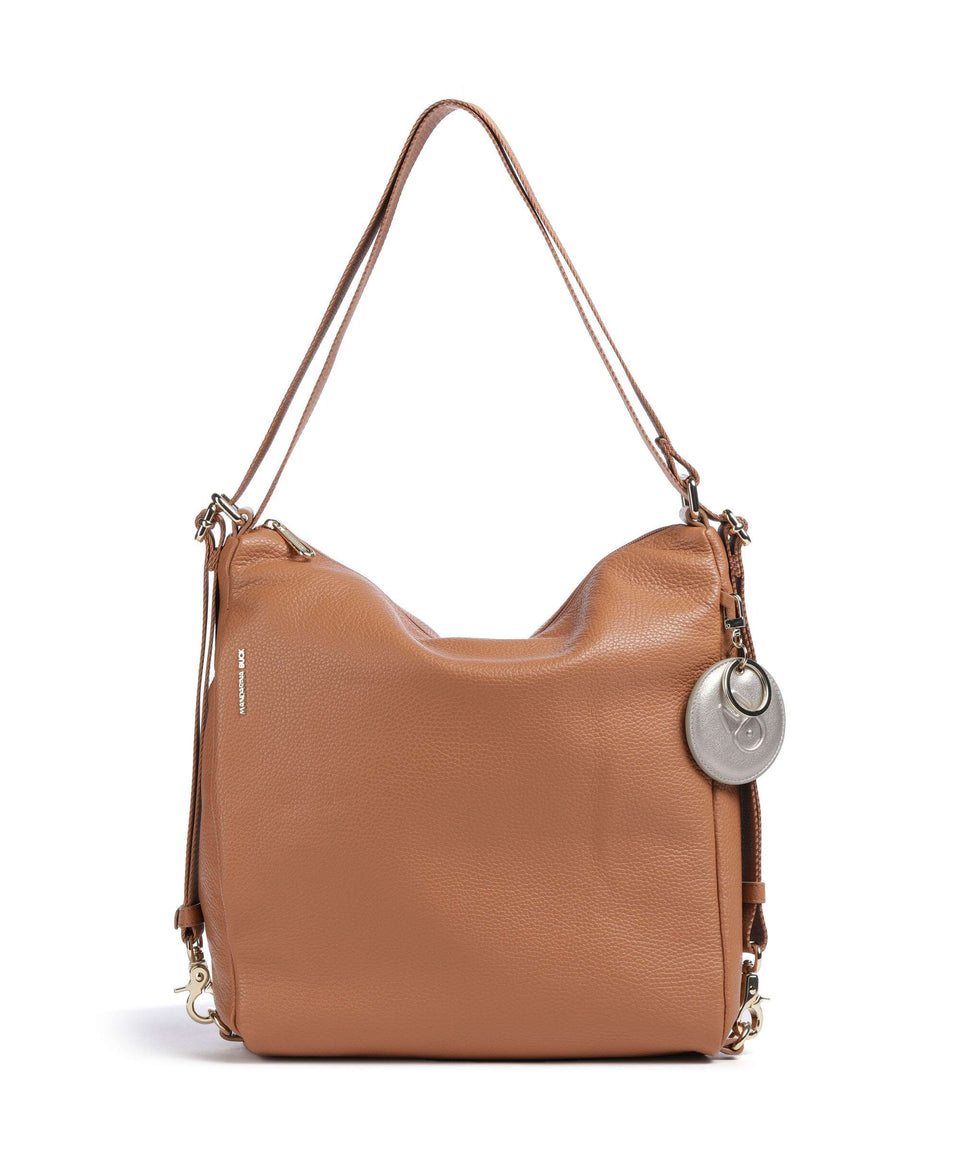תיק גב Mandarina Duck Mellow Leather FZT72 בצבע Pecan Nut | P10FZT72A82 | תמונה 1