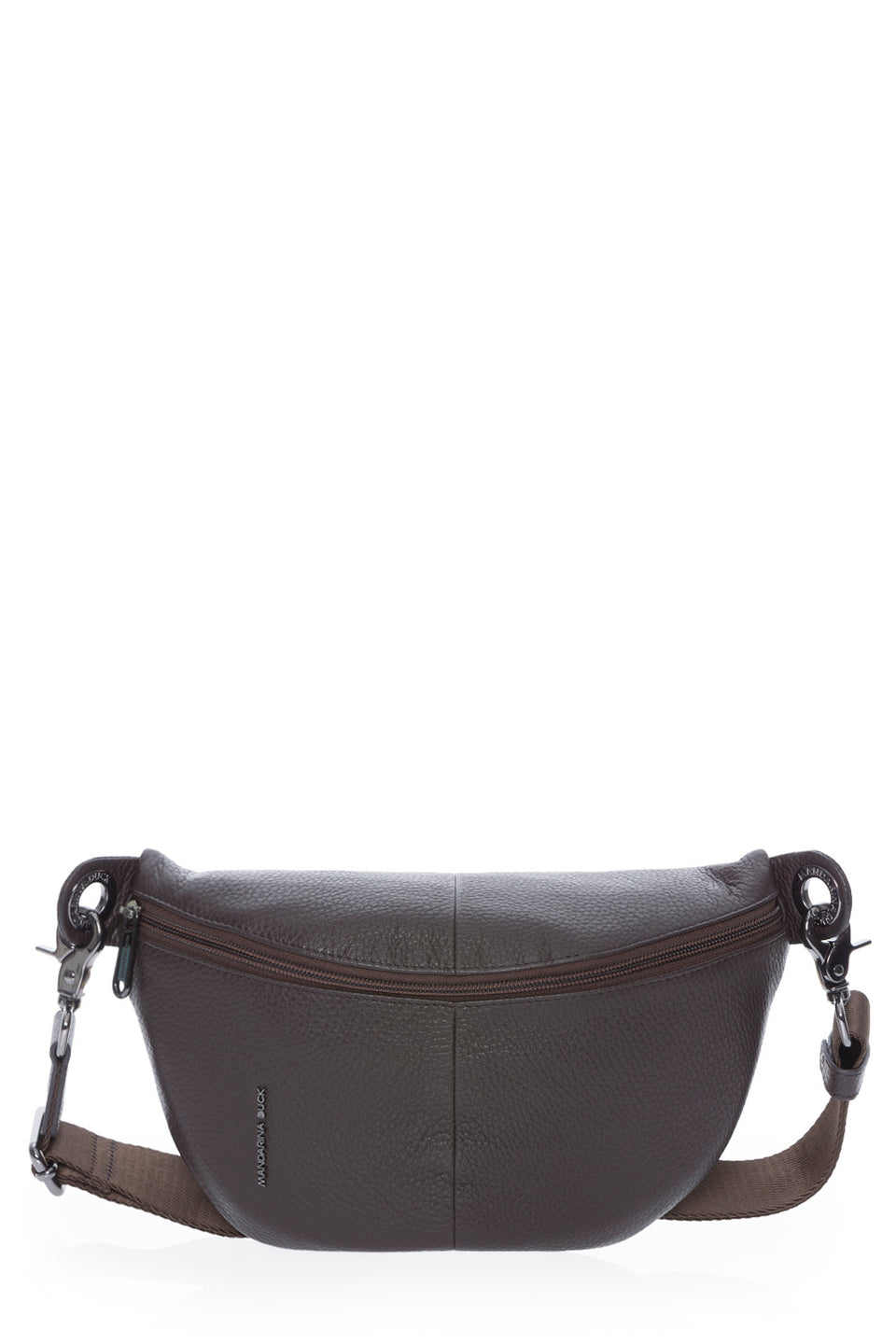 תיק חגורה Mandarina Duck Mellow Leather FZT73 בצבע אפור כהה | P10FZT7326R | תמונה 1