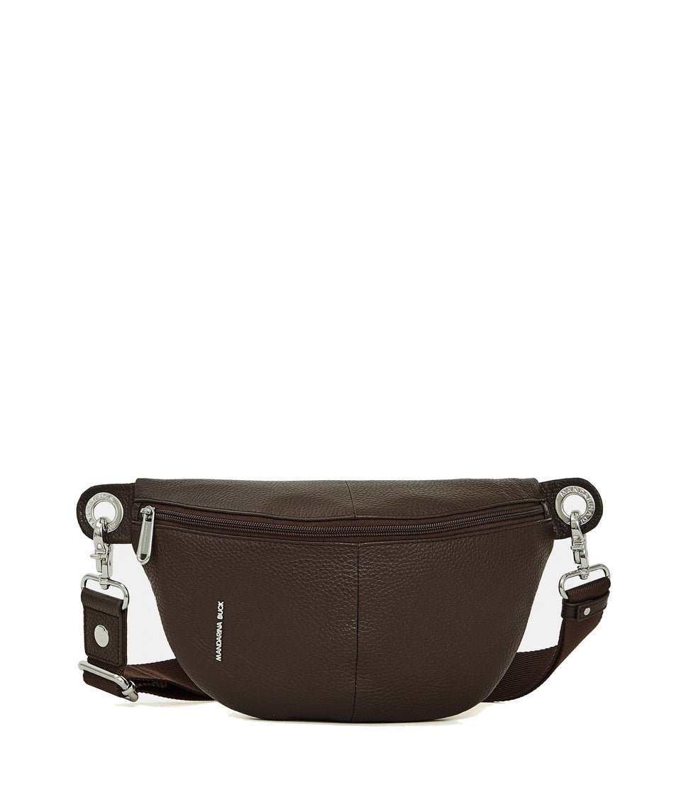 פאוץ׳ Mandarina Duck Mellow Leather FZT73 בצבע אספרסו | P10FZT73B01 | תמונה 1