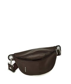 פאוץ׳ Mandarina Duck Mellow Leather FZT73 בצבע אספרסו | P10FZT73B01 | תמונה 4