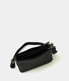תיק צד Mandarina Duck Mellow Leather FZTA8 בצבע שחור | P10FZTA8001 | תמונה 4