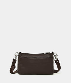 תיק צד Mandarina Duck Mellow Leather FZTA8 בצבע אספרסו | P10FZTA8B01 | תמונה 3