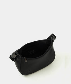 תיק צד Mandarina Duck Mellow Leather FZTA9 בצבע שחור | P10FZTA9001 | תמונה 4