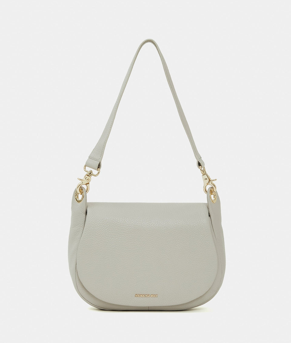 תיק צד Mandarina Duck Mellow Leather FZTA9 בצבע Cocoon | P10FZTA9B09 | תמונה 1