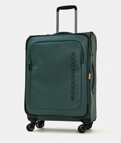 מזוודה בינונית מתרחבת Mandarina Duck Eco Coated OSV03 בצבע ירוק כהה | P10OSV0316Q | תמונה 2