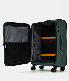 מזוודה בינונית מתרחבת Mandarina Duck Eco Coated OSV03 בצבע ירוק כהה | P10OSV0316Q | תמונה 4
