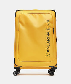 מזוודה גדולה מתרחבת Mandarina Duck Eco Coated OSV04 בצבע צהוב | P10OSV0405J | תמונה 1