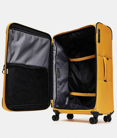 מזוודה גדולה מתרחבת Mandarina Duck Eco Coated OSV04 בצבע צהוב | P10OSV0405J | תמונה 4