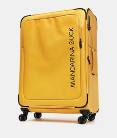 מזוודה גדולה במיוחד מתרחבת Mandarina Duck Eco Coated OSV05 בצבע צהוב | P10OSV0505J | תמונה 2